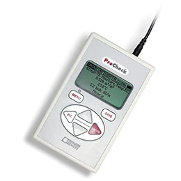ProCheck handheld multifunctional meter reading