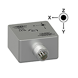 DUAL OUTPUT VIBRATION & TEMPERATURE TRIAXIAL SENSORS